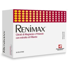 Renimax - Integratore di Magnesio e Potassio - 30 Bustine