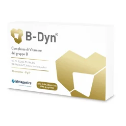 B-Dyn - Integratore Vitamina B per Stanchezza e Affaticamento - 30 Compresse