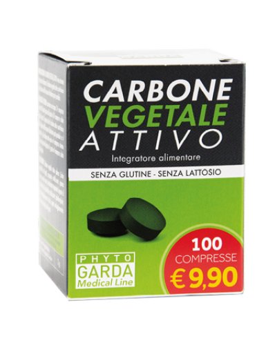 Carbone vegetale attivo - 100 compresse