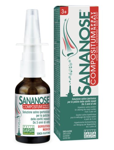 Sananose compositum - spray nasale decongestionante - 15 ml