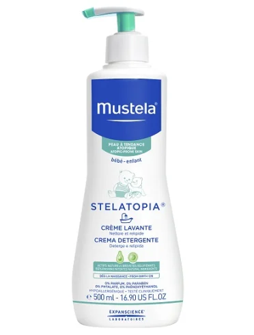 Mustela stelatopia crema detergente 500 ml Mustela stelatopia crema detergente 500 ml