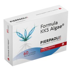 Pierpaoli Formula KKS Algae - Integratore per il Benessere Fisico e Mentale - 60 Compresse Gastroresistenti