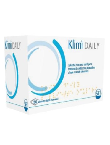 Klimì daily - salviette detergenti sterili per igiene oculare - 30 pezzi