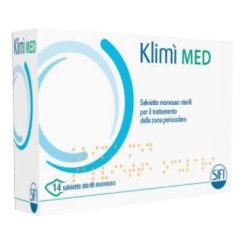 Klimì Med - Salviette Detergenti Sterili per Igiene Oculare - 14 Pezzi