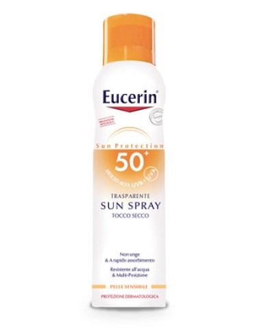 Eucerin sun spray tocco secco spf50 200 ml