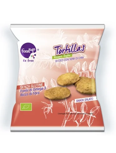 Tortillas di ceci con semi di chia 35 g Tortillas di ceci con semi di chia 35 g