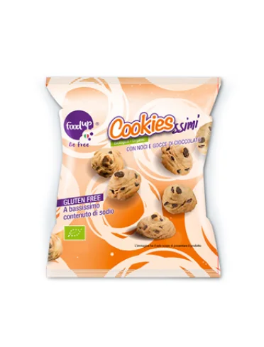 Cookiessimi biscotti con noci e gocce di cioccolato 50 g Cookiessimi biscotti con noci e gocce di cioccolato 50 g