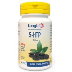 LongLife 5-HTP - Integratore per il Tono dell'Umore - 60 Capsule Vegetali