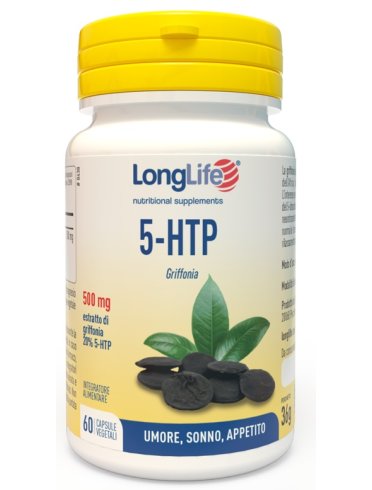 Longlife 5-htp - integratore per il tono dell'umore - 60 capsule vegetali