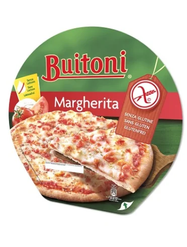 Buitoni pizza margherita surgelata senza glutine e senza lattosio 360 g Buitoni pizza margherita surgelata senza glutine e senza lattosio 360 g