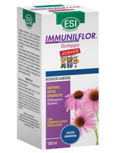 Esi immunilflor junior - integratore difese immunitarie - sciroppo 180 ml