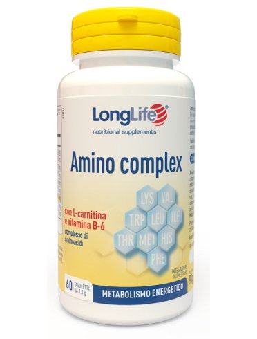 Longlife amino complex - integratore di aminoacidi - 60 tavolette