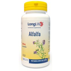 LongLife Alfalfa 580 mg- Integratore per Donne in Menopausa - 120 Compresse