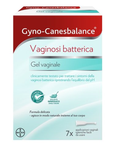 Gyno-canesbalance - gel vaginale per il trattamento della vaginosi batterica - 7 flaconcini