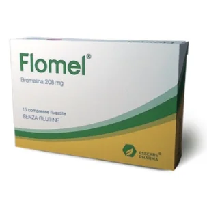 Flomel Integratore di Bromelina 15 Compresse