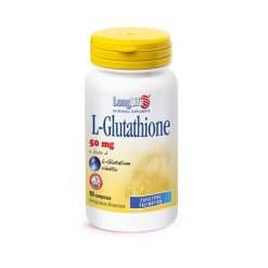 LongLife L-Glutathione 50 mg - Integratore per il Benessere della Pelle - 90 Compresse