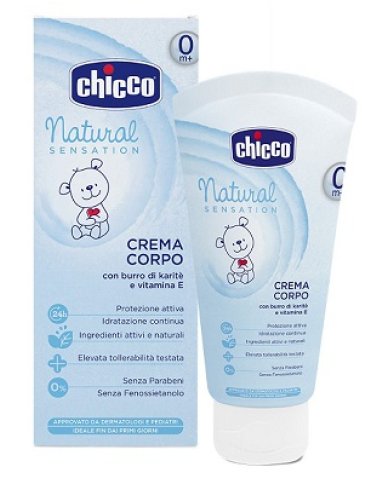 Chicco crema corpo natural sensation 150 ml