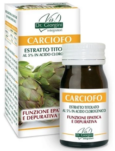 Carciofo estratto titolato 60 pastiglie Carciofo estratto titolato 60 pastiglie