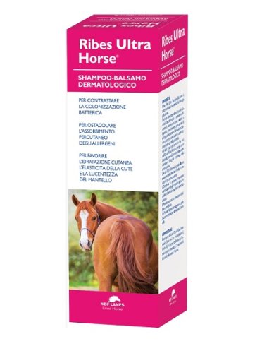Ribes ultra horse shampoo balsamo dermatologico 1000 ml