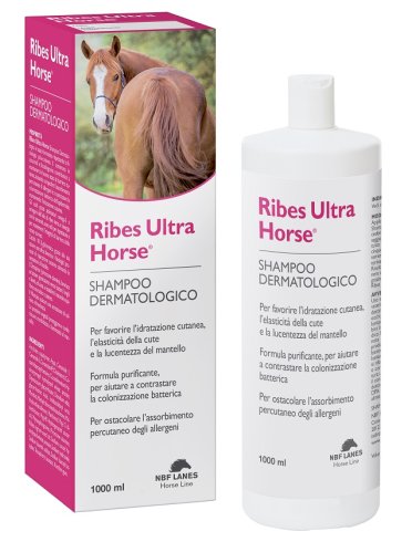 Ribes ultra horse shampoo balsamo dermatologico 1000 ml