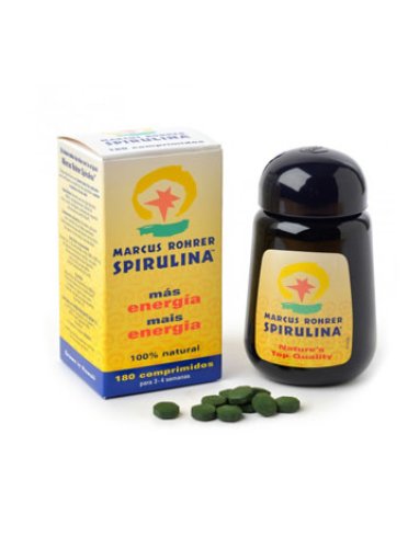 Spirulina marcus rohrer - integratore ricostituente - 180 compresse