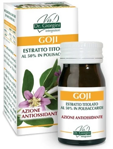 Goji estratto titolato 60 pastiglie Goji estratto titolato 60 pastiglie