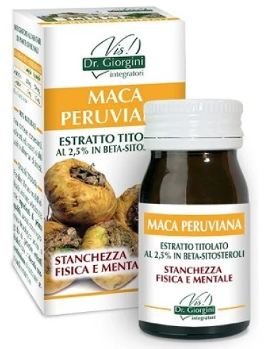 Maca peruviana estratto titolato 60 pastiglie Maca peruviana estratto titolato 60 pastiglie