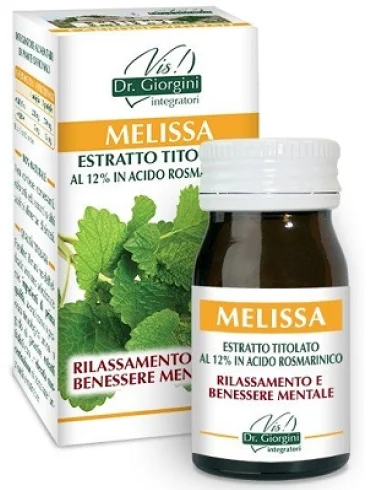Melissa estratto titolato 60 pastiglie Melissa estratto titolato 60 pastiglie