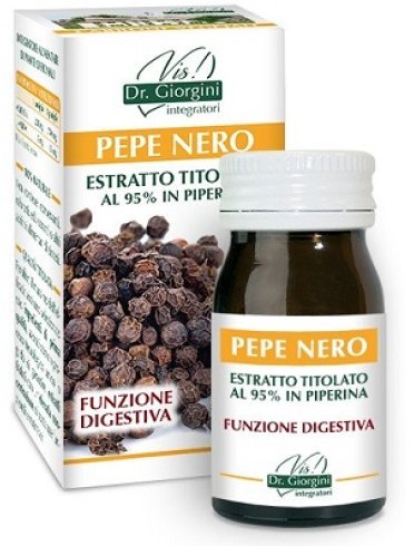 Pepe nero estratto titolato 60 pastiglie