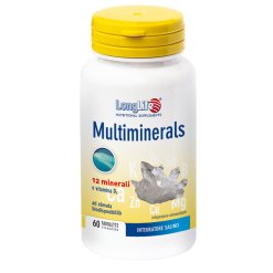 LongLife Multiminerals - Integratore Multivitaminico - 60 Tavolette