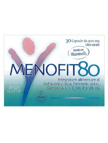 Menofit80 30 capsule con vitamina d3