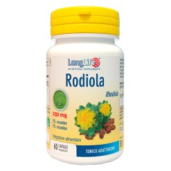 LongLife Rodiola - Integratore Tonico Ricostituente - 60 Capsule Vegetali