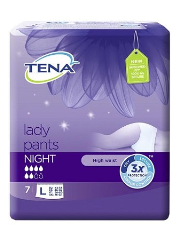 Mutandina assorbente tena lady pants night large 7 pezzi