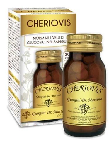 Cheriovis integratore controllo glicemia 100 pastiglie Cheriovis integratore controllo glicemia 100 pastiglie