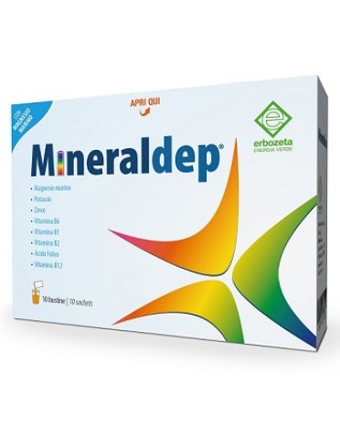 Mineraldep 10 bustine da 3,77 mg