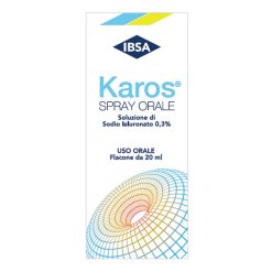 Karos 0.3% - Spray Orale per il Trattamento Infiammatorio del Cavo Orale - 20 ml