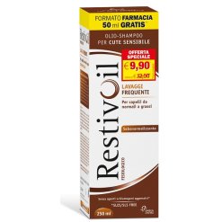 RestivOil Olio-Shampoo Fisiologico per Cute Sensibile 250 ml