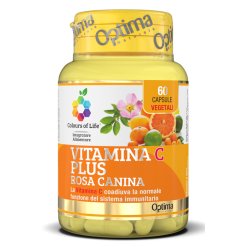 Colours Of Life Vitamina C Plus - Integratore per Difese Immunitarie - 60 Capsule
