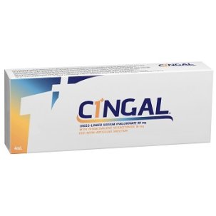 Cingal - Siringa Intra-Articolare Preriempita di Acido Ialuronico - 4 ml