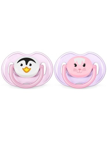 Succhietto animaletto 0-6 mesi femmina 2 pezzi Succhietto animaletto 0-6 mesi femmina 2 pezzi
