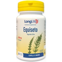 LongLife Equiseto 500 mg - Integratore per Capelli e Unghie - 60 Capsule Vegetali