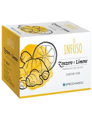 Infuso tisana zenzero + limone 20 filtri Infuso tisana zenzero + limone 20 filtri
