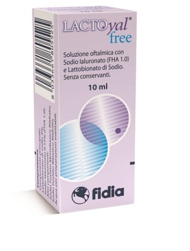 Lactoyal free - collirio con sodio ialuronato 0.15% senza conservanti - 10 ml