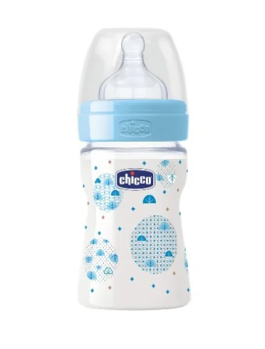 Chicco biberon well being in polipropilene boy da 150 ml normal silicone ita Chicco biberon well being in polipropilene boy da 150 ml normal silicone ita