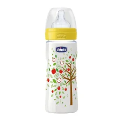 CHICCO BIBERON WELL BEING IN POLIPROPILENE UNISEX DA 330 MLFAST SILICONE ITA