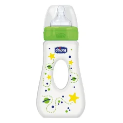 CHICCO BIBERON WELL BEING PASSEGGIO IN POLIPROPILENE UNISEXDA 240 ML FAST SILICONE