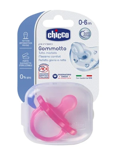 Chicco gommotto in silicone girl 0-6 mesi 1 pezzo Chicco gommotto in silicone girl 0-6 mesi 1 pezzo