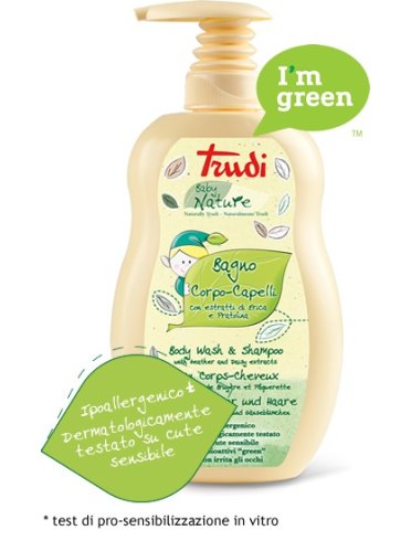 Trudi baby nature bagno corpo capelli 400 ml