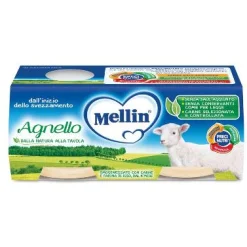 Mellin Omogeneizzato Agnello 2x120g