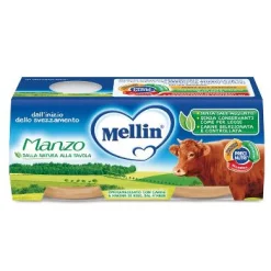 Mellin Omogeneizzato Manzo 2x120g